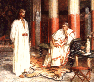 Pilate asks, “What is Truth?”